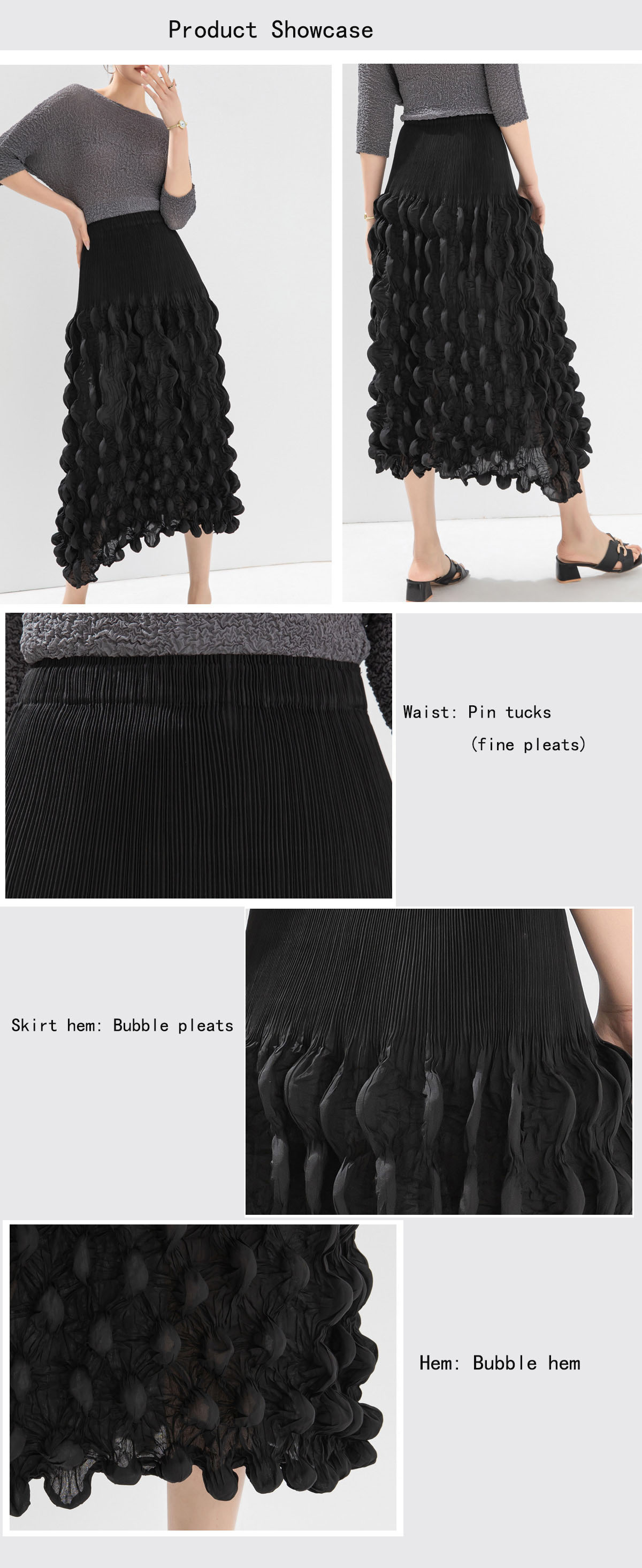 High-Waisted A-Line Silhouette for Women