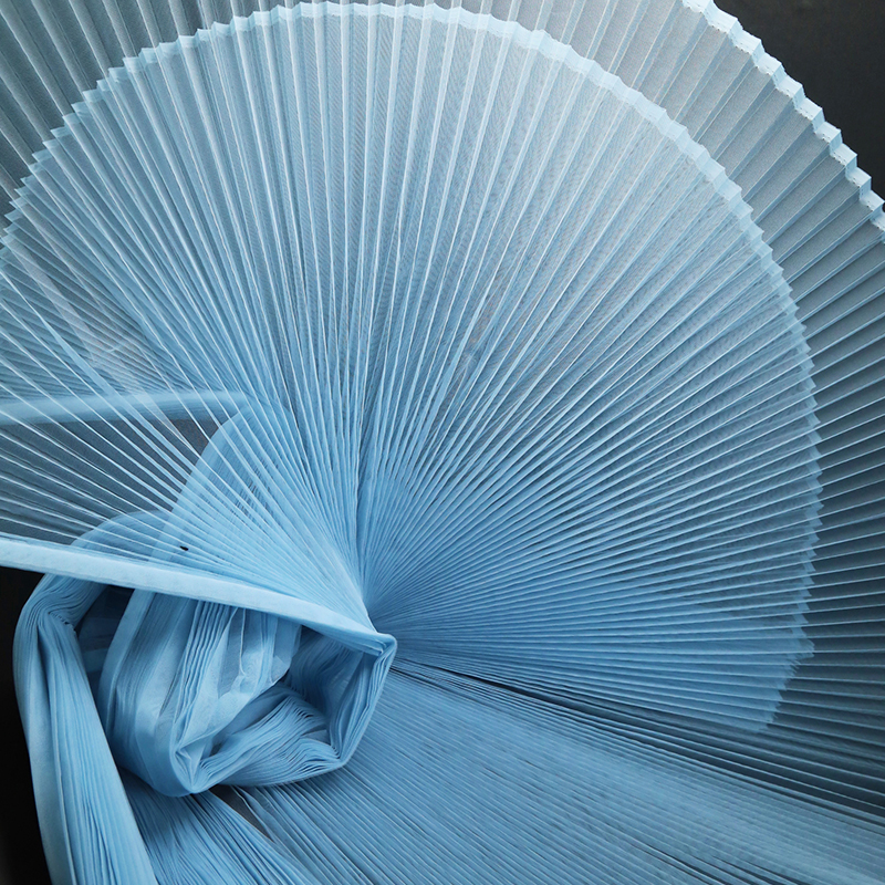 Architectural Pleated Mesh Tulle - Textured Decorative Fabric with Rigid Structure (1).jpg