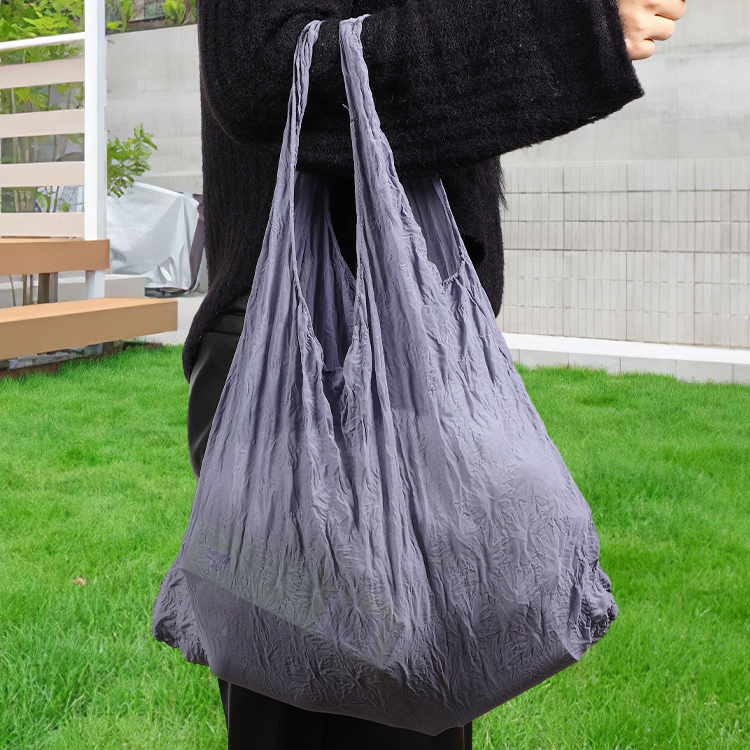 Portable Bubble Shopping Bag Large Capacity, Pleated Design, Eco-friendly Tote (3).jpg